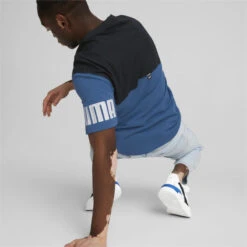 Power T-shirt Met Kleurblok Voor Heren PUMA -Draag Straal power t shirt met kleurblok voor heren puma 2