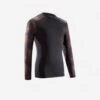 Rashguard Grappling 100 Zwart -Draag Straal rashguard grappling 100 zwart