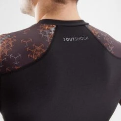 Rashguard Grappling 100 Zwart -Draag Straal rashguard grappling 100 zwart 6