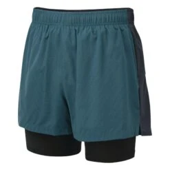 Dare 2b Recreate Heren Fitness Korte Broeken - Blauw / Donkerblauw -Draag Straal recreate heren fitness korte broeken blauw donkerblauw 1