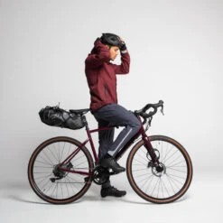 Regenbroek Voor Gravelfietsen -Draag Straal regenbroek voor gravelfietsen 2