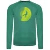 Dare 2b Righteous Fietsjersey Met Lange Mouwen Voor Heren - Groen -Draag Straal righteous fietsjersey met lange mouwen voor heren groen