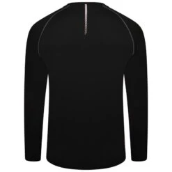 Dare 2b Righteous II Fitness-T-shirt Met Lange Mouwen Voor Heren - Zwart -Draag Straal righteous ii fitness t shirt met lange mouwen voor heren zwart 2