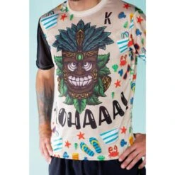 RUNNING SHIRT #SANDBEACH Voor HEREN - KAMUABU Zandkleur 90grs -Draag Straal running shirt sandbeach voor heren kamuabu zandkleur 90grs 5