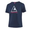 Loeffler Shirt Korte Mouwen M Printshirt L50 Transtex® Single CF - Blauw -Draag Straal shirt korte mouwen m printshirt l50 transtex single cf blauw