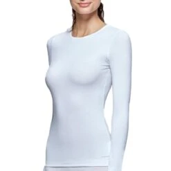 Shirt Met Ronde Hals En Lange Mouw, Innovatieve Temperatuurregeling