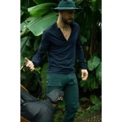 Shirt Voor Trekking Heren Tropic 900 Blauw -Draag Straal shirt voor trekking heren tropic 900 blauw 12