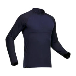 Voorkant 8 Shirt Voor Trekking Heren Tropic 900 Blauw