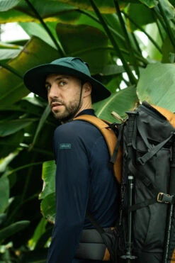 Shirt Voor Trekking Heren Tropic 900 Blauw -Draag Straal shirt voor trekking heren tropic 900 blauw 9