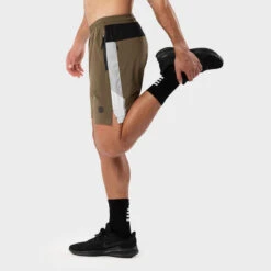 Shorts Fitness SIROKO Matterhorn Khaki Heren -Draag Straal shorts fitness siroko matterhorn khaki heren 2