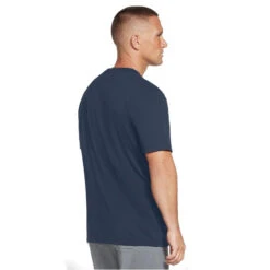 Skechers Dri-Release SKX Tee, Mannen, T-shirt, Marineblauw -Draag Straal skechers dri release skx tee mannen t shirt marineblauw 1
