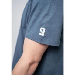 STREET. Gekleurd T-Shirt - Gebruikt Grijsblauw -Draag Straal street gekleurd t shirt gebruikt grijsblauw 3
