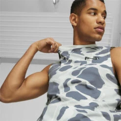 Summer Splash Mouwloos T-shirt Voor Heren PUMA -Draag Straal summer splash mouwloos t shirt voor heren puma 3