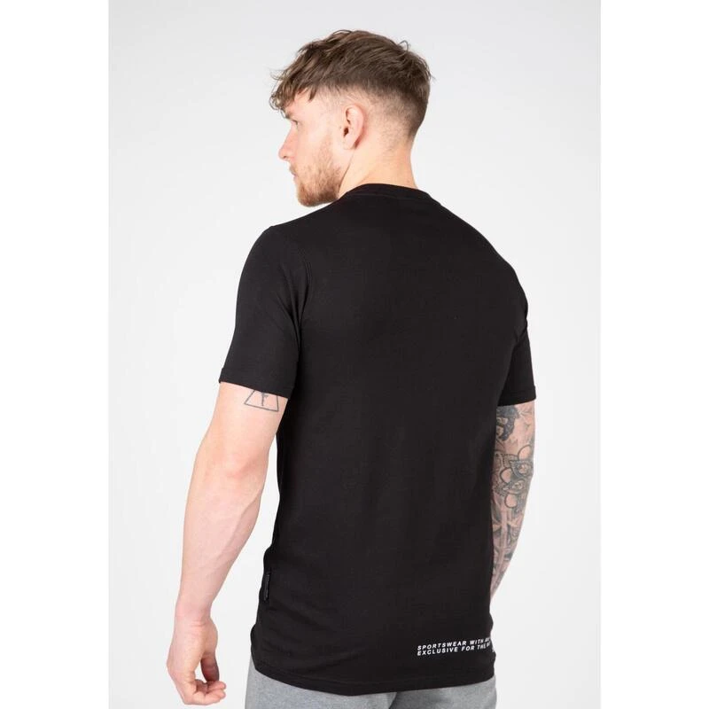 Gorilla Wear Swanton T-Shirt - Black 4 Gorilla Wear Swanton T-Shirt - Black - Afbeelding 2