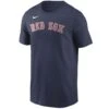 Nike T-shirt Boston Red Sox -Draag Straal t shirt boston red sox