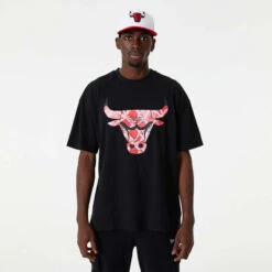 NEW ERA T-shirt Chicago Bulls NBA Infill Logo