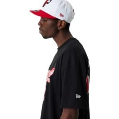 NEW ERA T-shirt Chicago Bulls NBA Infill Logo -Draag Straal t shirt chicago bulls nba infill logo 5