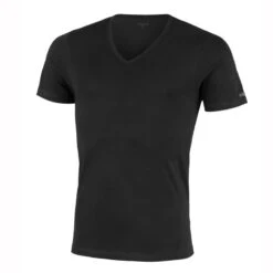 T-shirt Homewear Van Stretchkatoen Essentials -Draag Straal t shirt homewear van stretchkatoen essentials 3