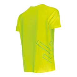 T-shirt Met Korte Mouwen Fitness Running Cardio Heren Geel -Draag Straal t shirt met korte mouwen fitness running cardio heren geel 3