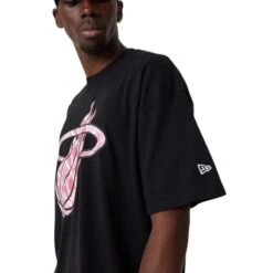NEW ERA T-shirt Miami Heat NBA Infill Logo -Draag Straal t shirt miami heat nba infill logo 2