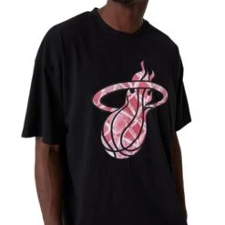 NEW ERA T-shirt Miami Heat NBA Infill Logo -Draag Straal t shirt miami heat nba infill logo 5