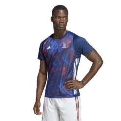 ADIDAS T-shirt Officiel D'Entrainement De L'Équipe De France 2023/24 -Draag Straal t shirt officiel dentrainement de lequipe de france 202324 2