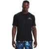 T-shirt Under Armour Rush Energy SS, Zwart, Mannen -Draag Straal t shirt under armour rush energy ss zwart mannen