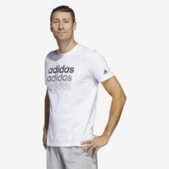 ADIDAS T-shirt Voor Fitness En Soft Training Heren Wit