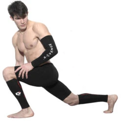 Technische Fietsbroek Heren Fitness Protection Tape Zwart -Draag Straal technische fietsbroek heren fitness protection tape zwart 2