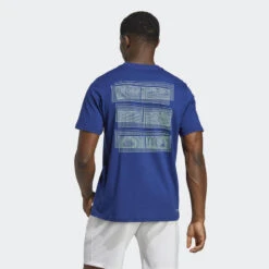 ADIDAS Tennis Graphic T-shirt -Draag Straal tennis graphic t shirt 2