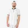 Artengo Tennisshirt Met Korte Mouwen Voor Heren TTS DRY+ -Draag Straal tennisshirt met korte mouwen voor heren dry gebroken wit