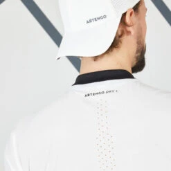 Artengo Tennisshirt Met Korte Mouwen Voor Heren TTS DRY+ -Draag Straal tennisshirt met korte mouwen voor heren dry gebroken wit 5