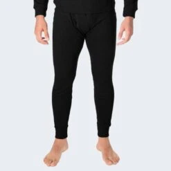 Thermobroek Voor Heren | Sportbroek | Binnenkant Fleece | Zwart -Draag Straal thermobroek voor heren sportbroek binnenkant fleece zwart 2