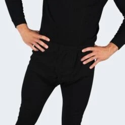 Thermobroek Voor Heren | Sportbroek | Binnenkant Fleece | Zwart -Draag Straal thermobroek voor heren sportbroek binnenkant fleece zwart 4
