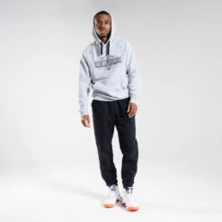 Trainingsbroek Voor Basketbalspelers Voor Heren P100 Medium -Draag Straal trainingsbroek voor basketbal herendames p100 zwart 2