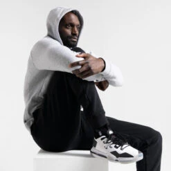 Trainingsbroek Voor Basketbalspelers Voor Heren P100 Medium -Draag Straal trainingsbroek voor basketbal herendames p100 zwart 3