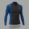 Uv-werende Rashguard Voor Surfen Heren Lange Mouwen Neopreen/lycra Grijs -Draag Straal uv werende rashguard voor surfen heren lange mouwen neopreenlycra grijs