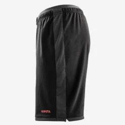 Kipsta Voetbalshort Viralto II -Draag Straal voetbalshort viralto ii zwart antracietgrijs 4