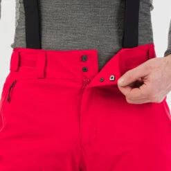 WEDZE Skibroek Voor Pisteskiën Heren 580 -Draag Straal warme skibroek voor heren 580 rood 9