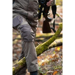 WARME WATERDICHTE STILLE JACHTBROEK 520 BRUIN -Draag Straal warme waterdichte stille jachtbroek 520 bruin 4