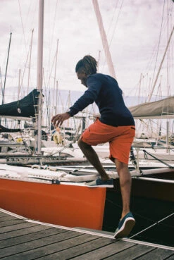 Tribord Zeilshort/bermuda Voor Heren SAILING 100 -Draag Straal zeilshortbermuda voor heren sailing 100 rood 10