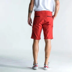 Tribord Zeilshort/bermuda Voor Heren SAILING 100 -Draag Straal zeilshortbermuda voor heren sailing 100 rood 2