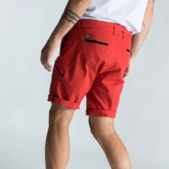 Tribord Zeilshort/bermuda Voor Heren SAILING 100 -Draag Straal zeilshortbermuda voor heren sailing 100 rood 4