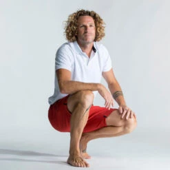 Tribord Zeilshort/bermuda Voor Heren SAILING 100 -Draag Straal zeilshortbermuda voor heren sailing 100 rood 5